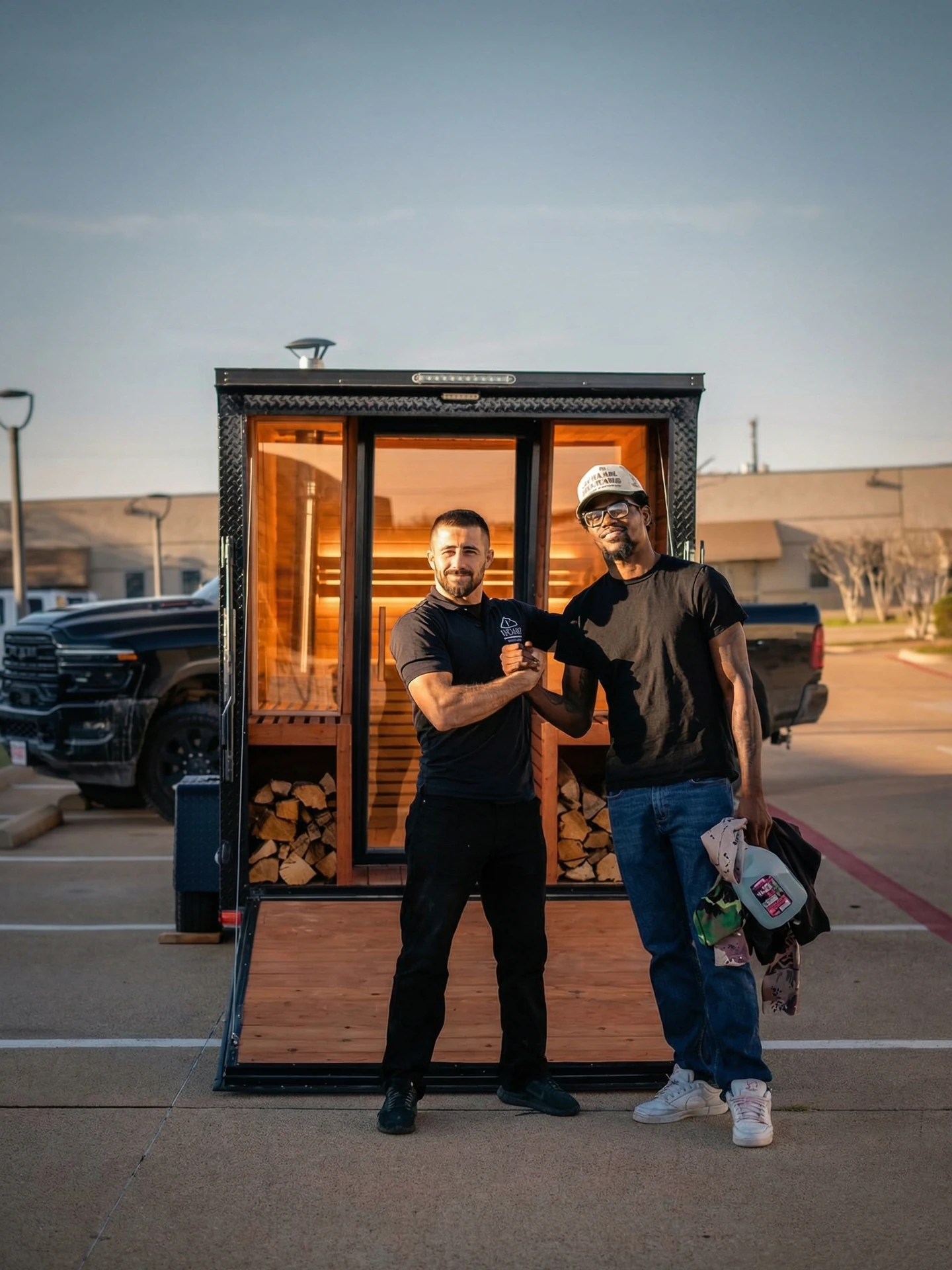 Portable towable luxury sauna in DFW